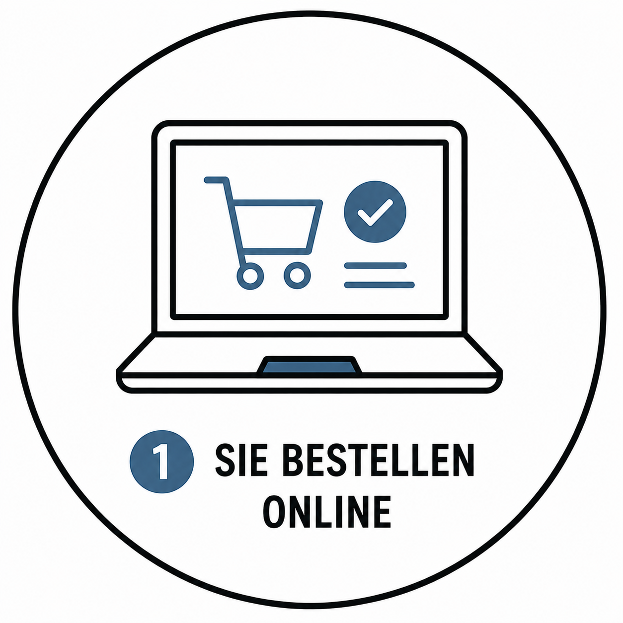 Bestellung im Delishopper-Onlineshop